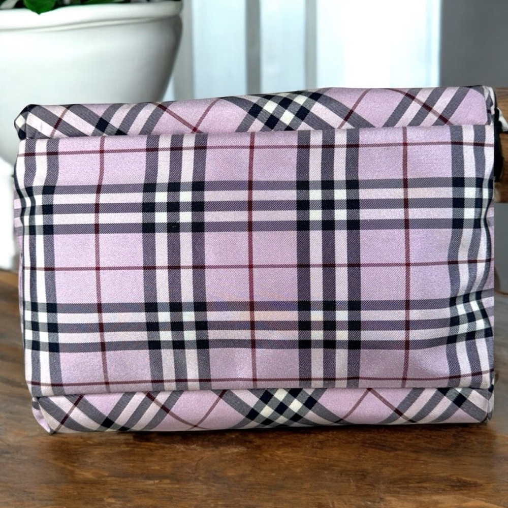 ๐SOLD๐ Burberry Blue label Pink Nova Check Mini Tote with COA - Picture 4 of 14